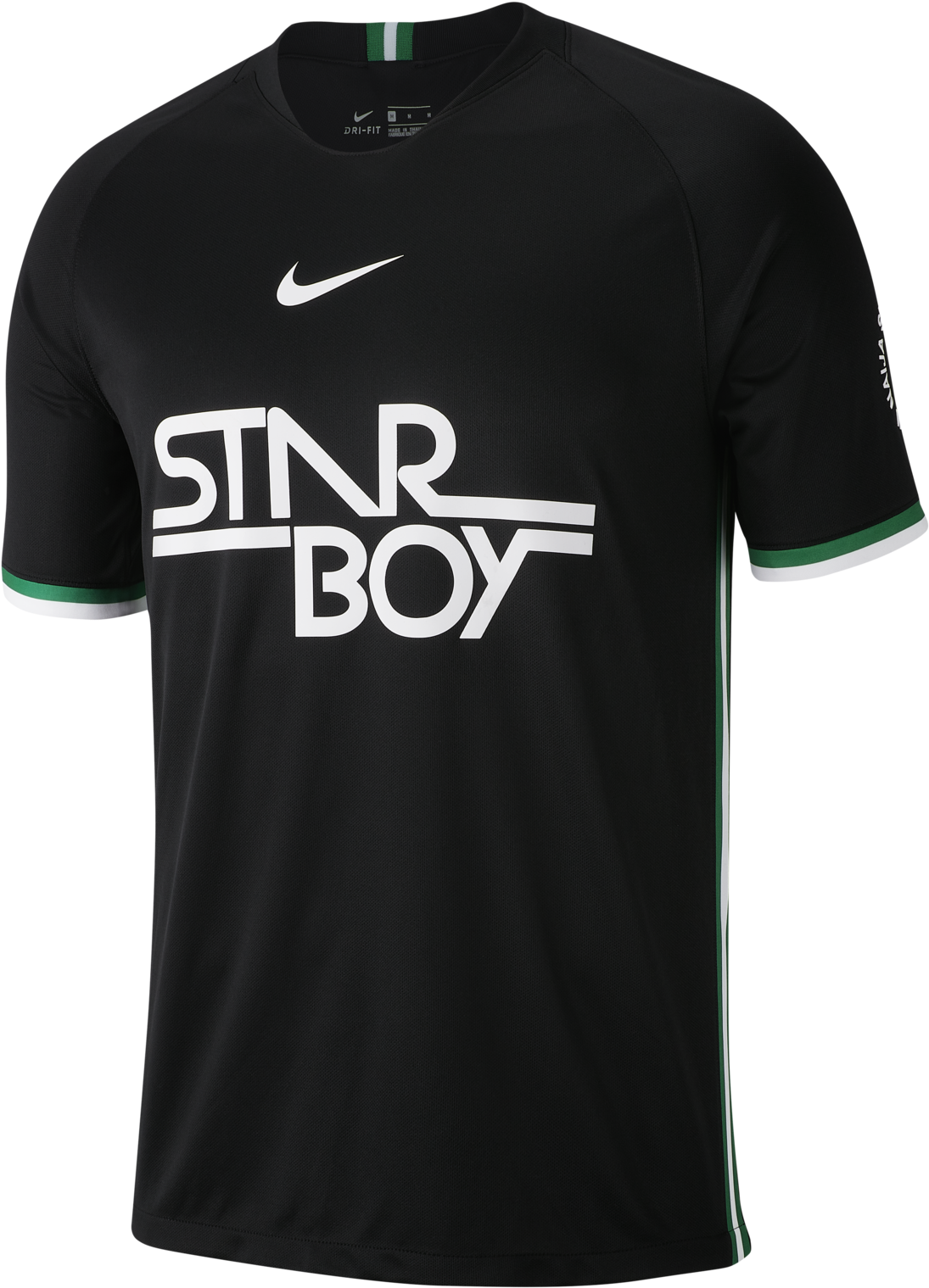 Starboy Nike Black T Shirt PNG with transparent background