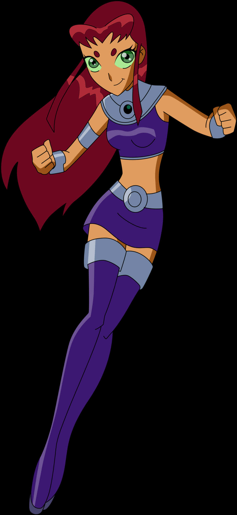 Starfire Teen Titans Animated Character