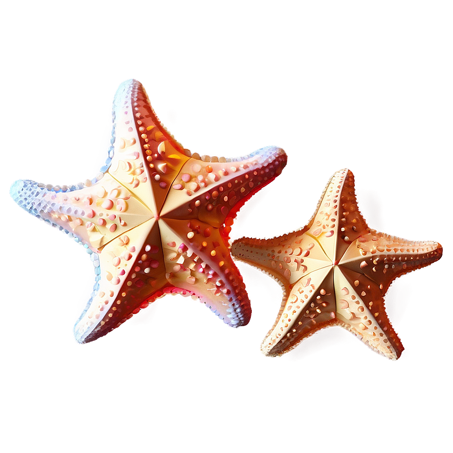 Starfish In Low Poly Png 05242024