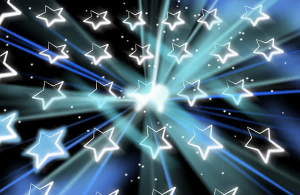 Starlight Burst Abstract Background