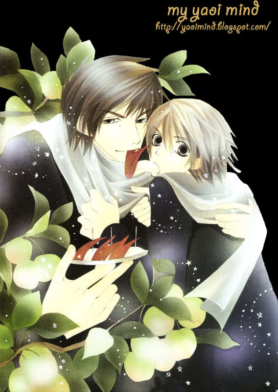 Shinobu And Miyagi Manga , Png Download - Junjou Romantica Miyagi Y Shinobu, Transparent Png PNG with transparent background
