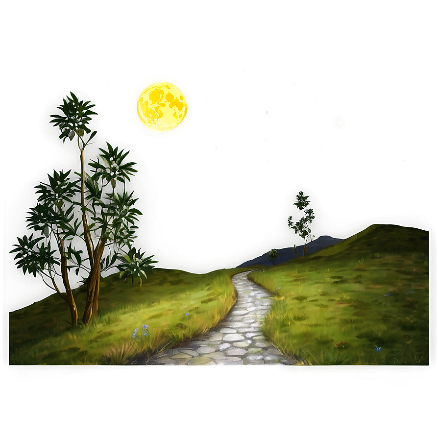 Starry Night Path Png 31