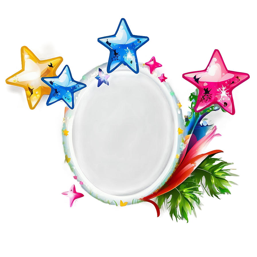 Stars Frame Transparent Png 24