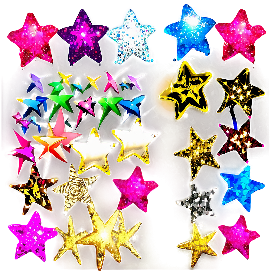 Stars Glitter Transparent Png Kar90