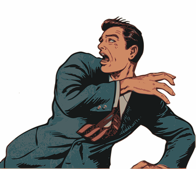 Startled_ Man_ Comical_ Reaction PNG image with a transparent background, free high-resolution download