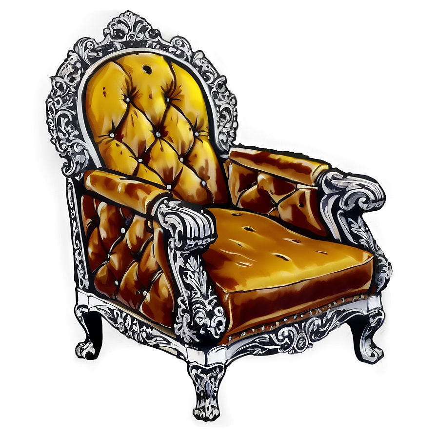 Stately King Chair Png 73