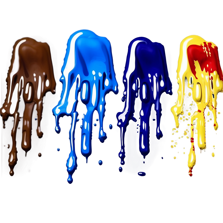 Static Spray Paint Drip Png 06282024