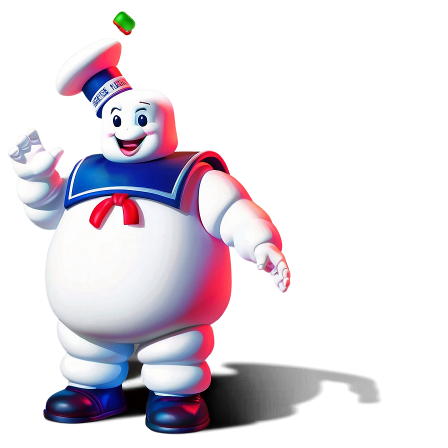 Stay Puft Marshmallow Man PNG 06112024 PNG with transparent background