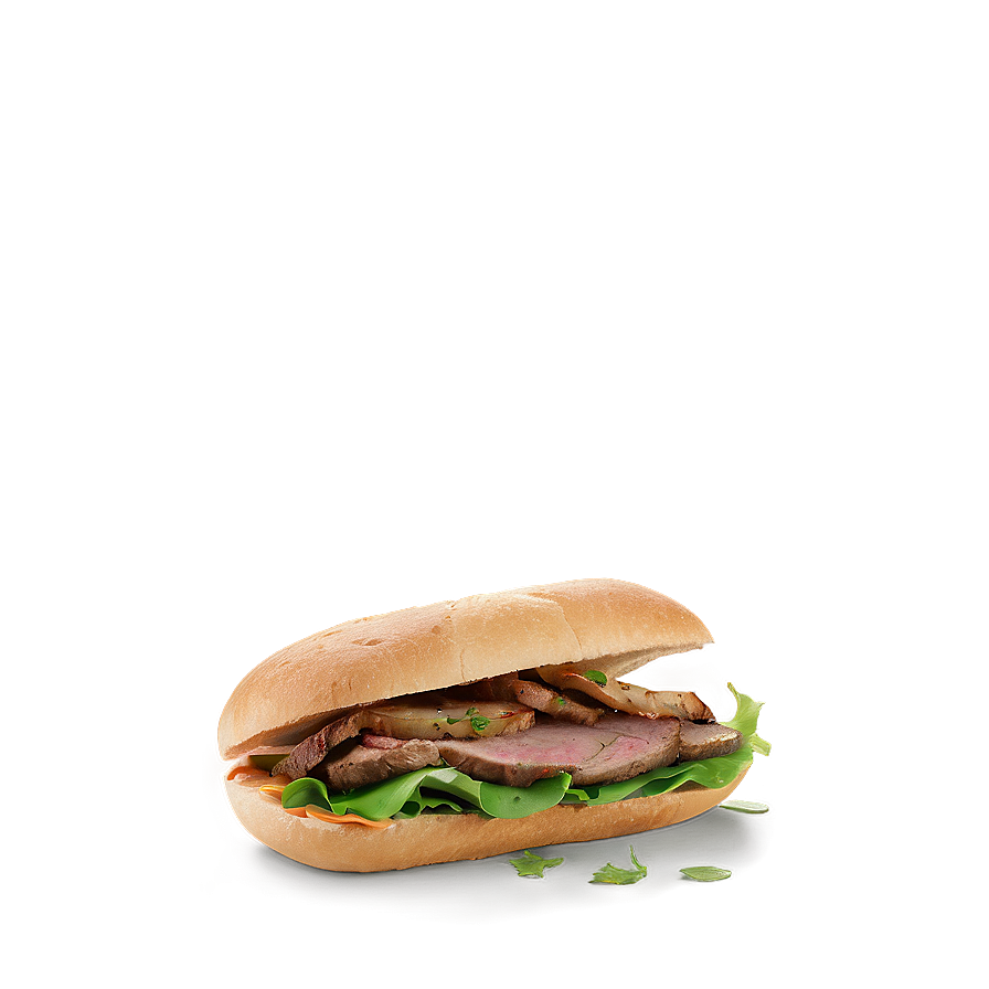 Steak And Onion Sandwich Png Iqo59