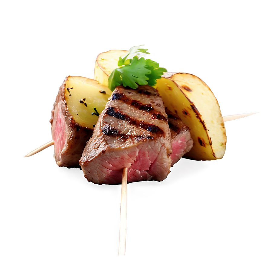 Steak And Potato Skewers Png 44