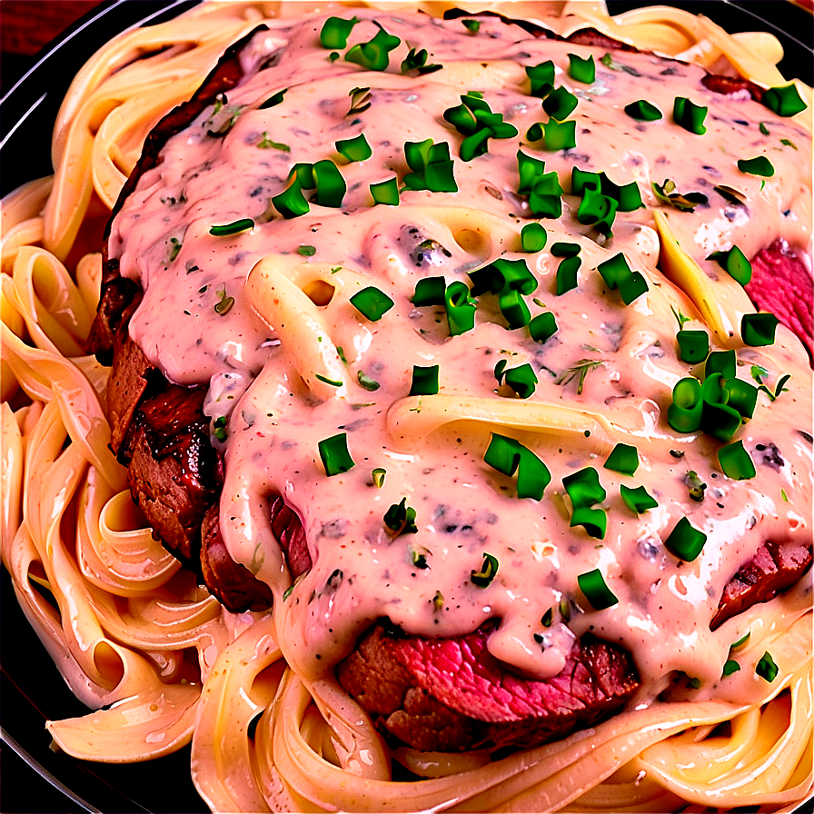 Steak Gorgonzola Alfredo Png 05252024