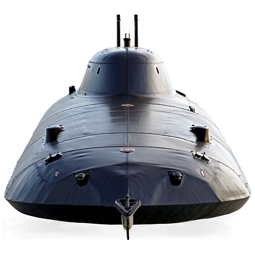 Stealth Military Submarine PNG 05252024 PNG with transparent background