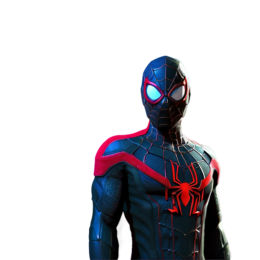 Stealth Suit Miles Morales PNG bnx93 PNG with transparent background