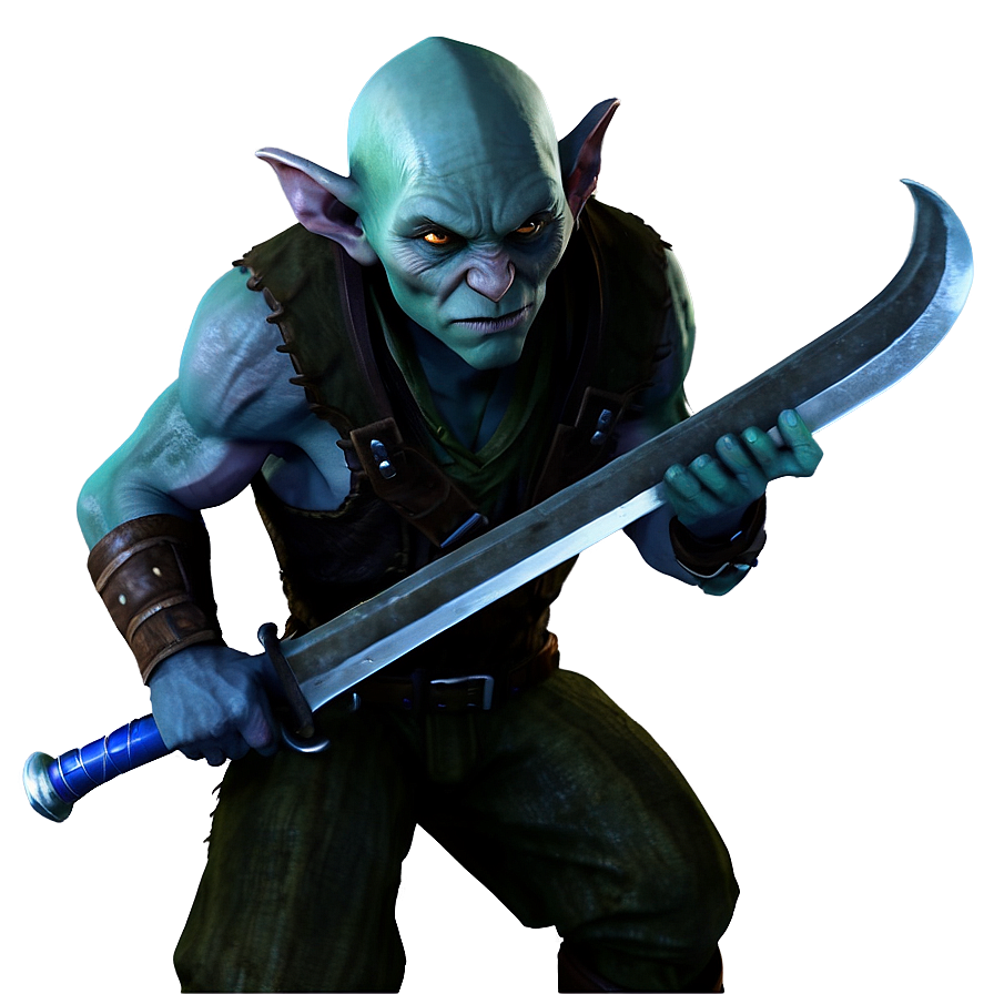 Stealthy Goblin Assassin Png 05252024