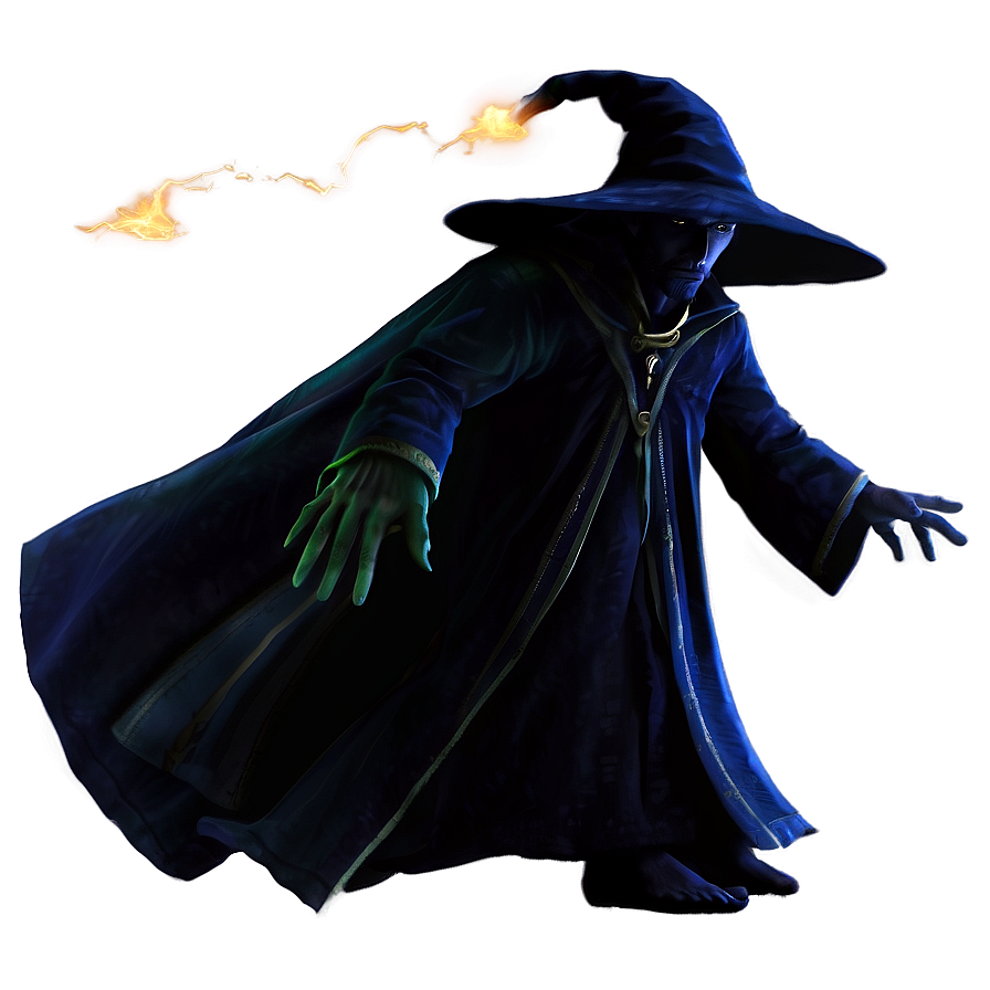 Stealthy Wizard In Shadows Png 06112024