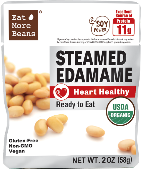 Steamed Edamame Package Design