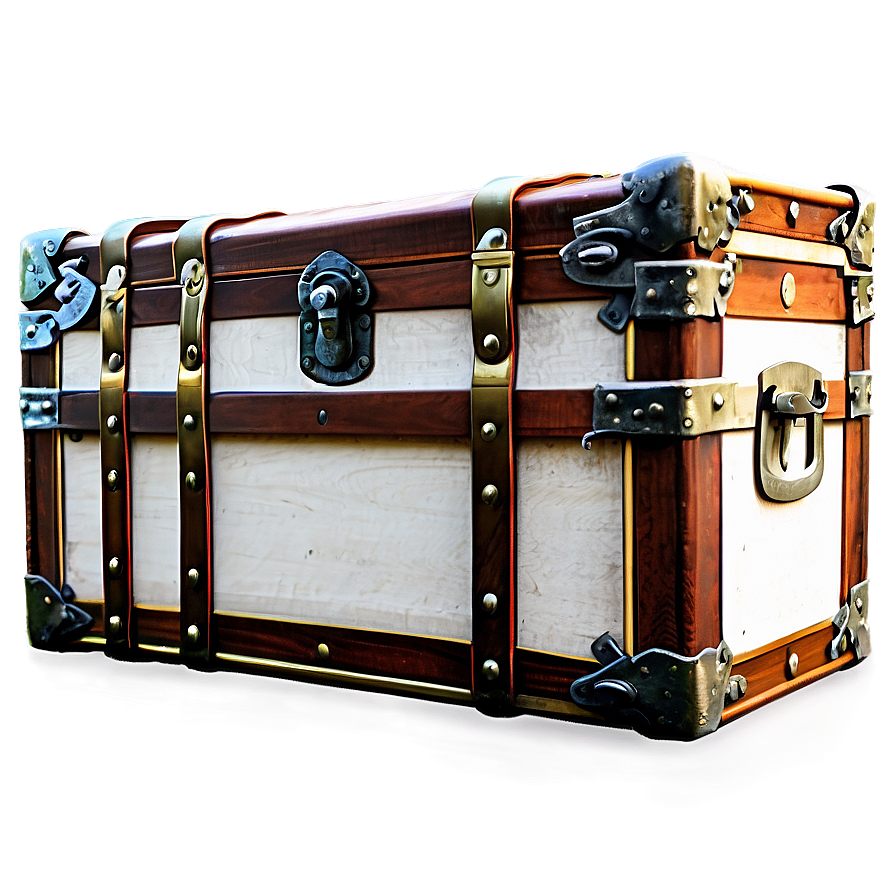 Steamer Trunk PNG 06262024 PNG with transparent background