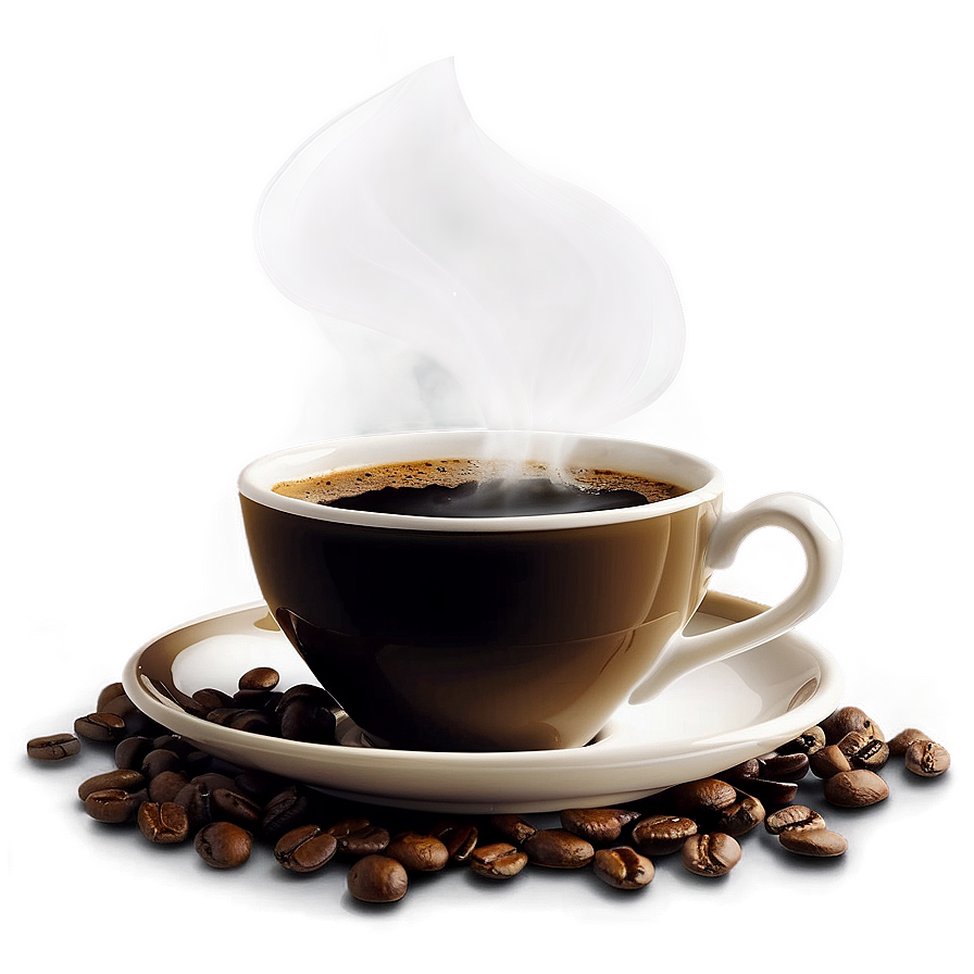 Steaming Coffee Cup Graphic Png Cuj12