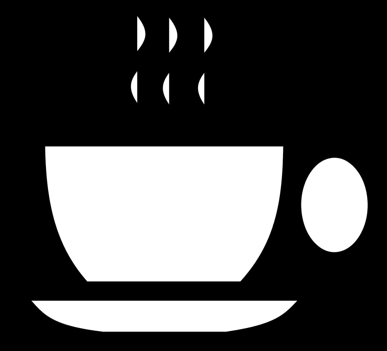 Steaming Coffee Cup Icon