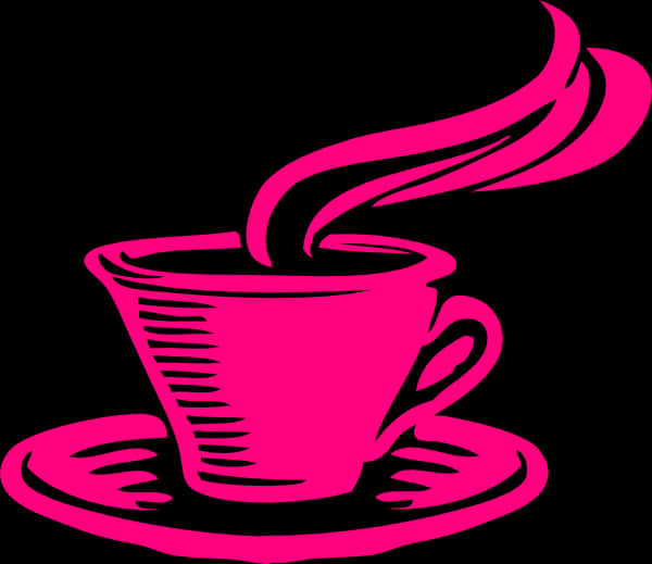 Pink Clipart Coffee Cup - Coffee Cup Png, Transparent Png PNG with transparent background