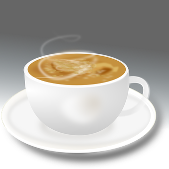 Steaming Coffee Cupon Dark Background.jpg