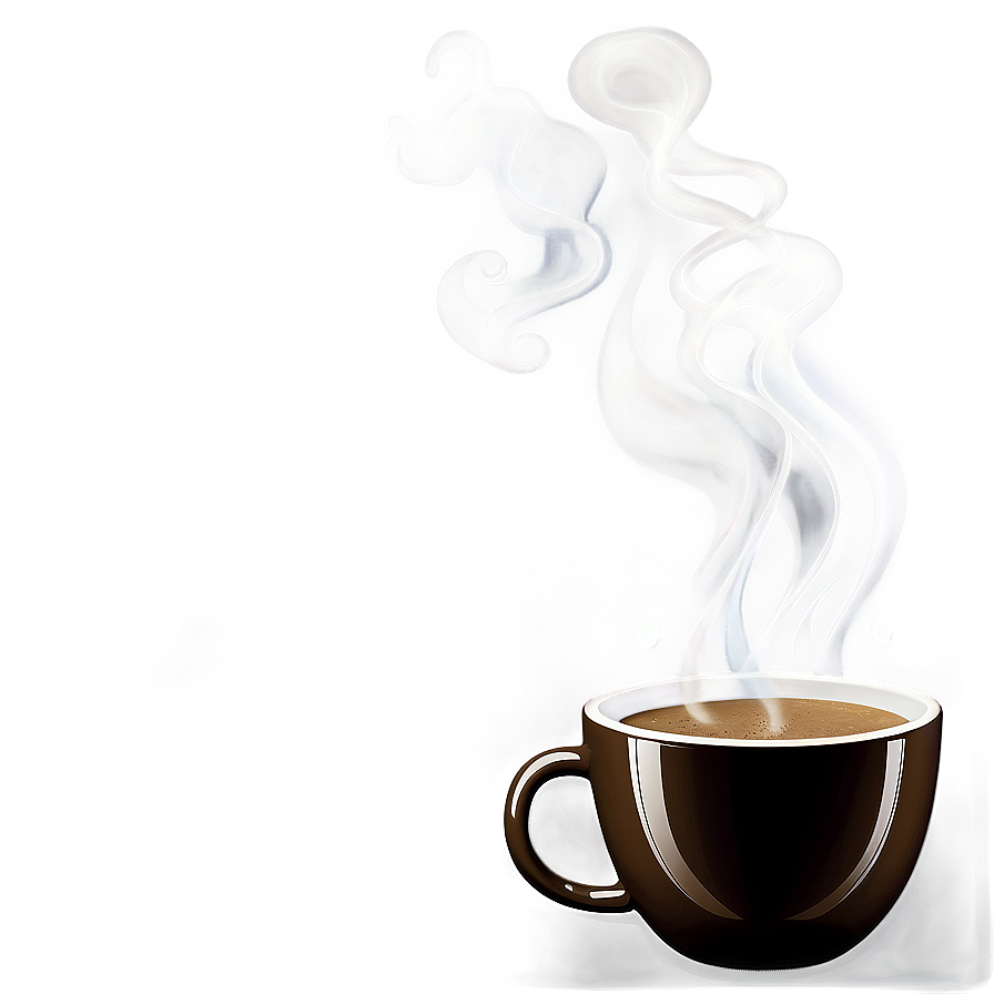 Steaming Coffee Wisp Png Bnp96