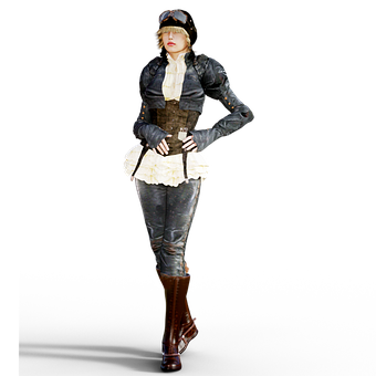 Steampunk Attire Woman