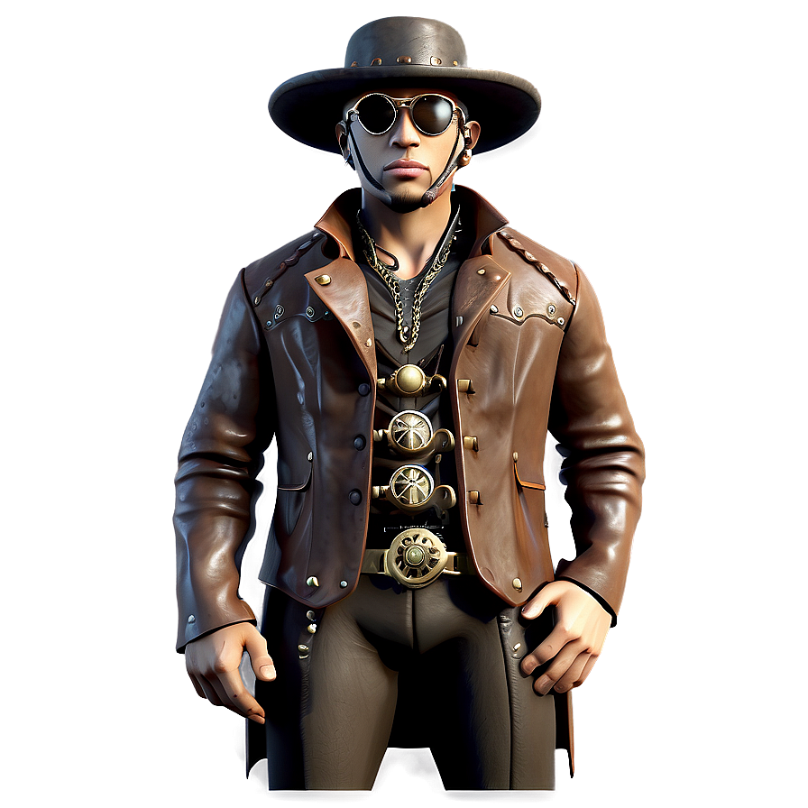 Steampunk Cowboy Png Bem