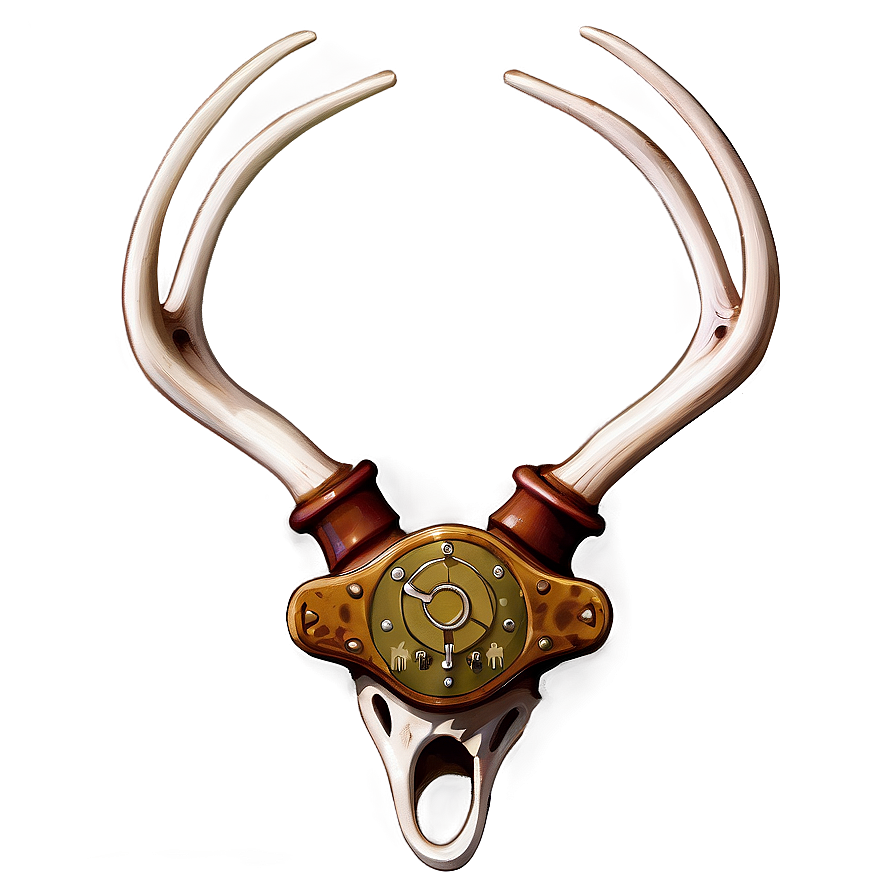 Steampunk Deer Antler Png Wag60