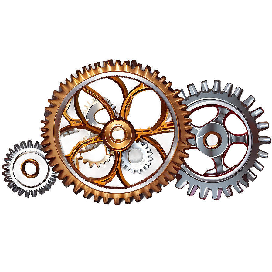 Steampunk Gears Patterns Png Dme