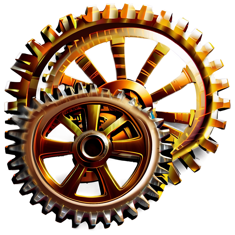 Steampunk Gears PNG gxb PNG image with a transparent background, free high-resolution download