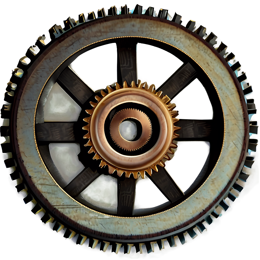 Steampunk Gears PNG mua7 PNG image with a transparent background, free high-resolution download