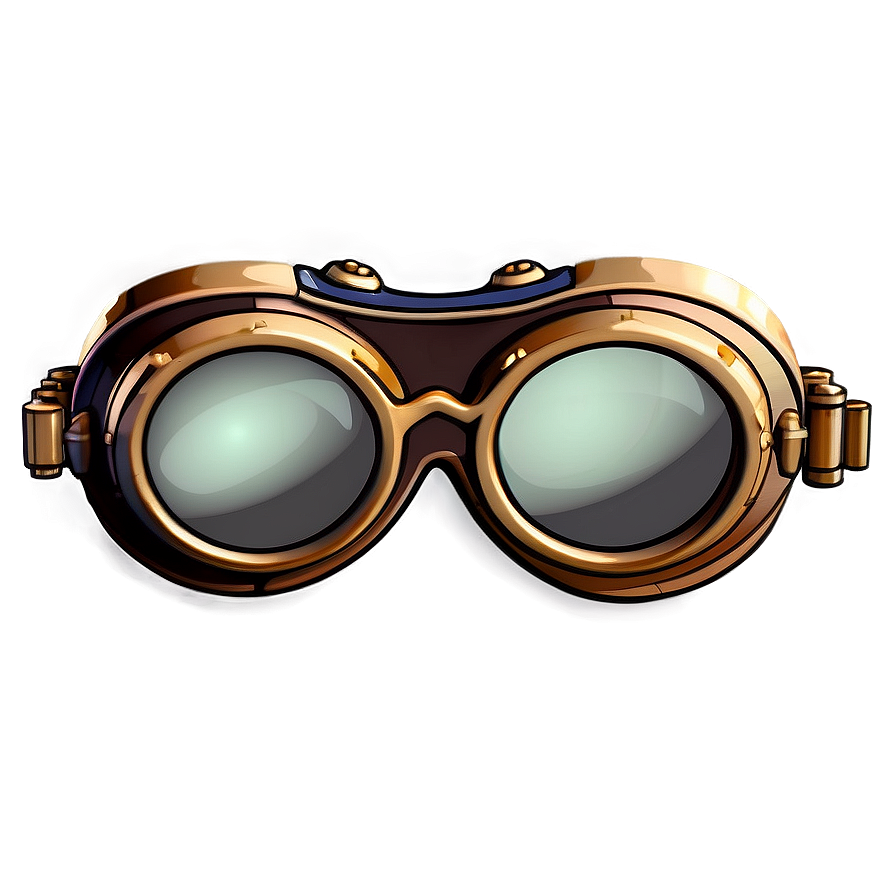 Steampunk Goggles PNG obn PNG with transparent background