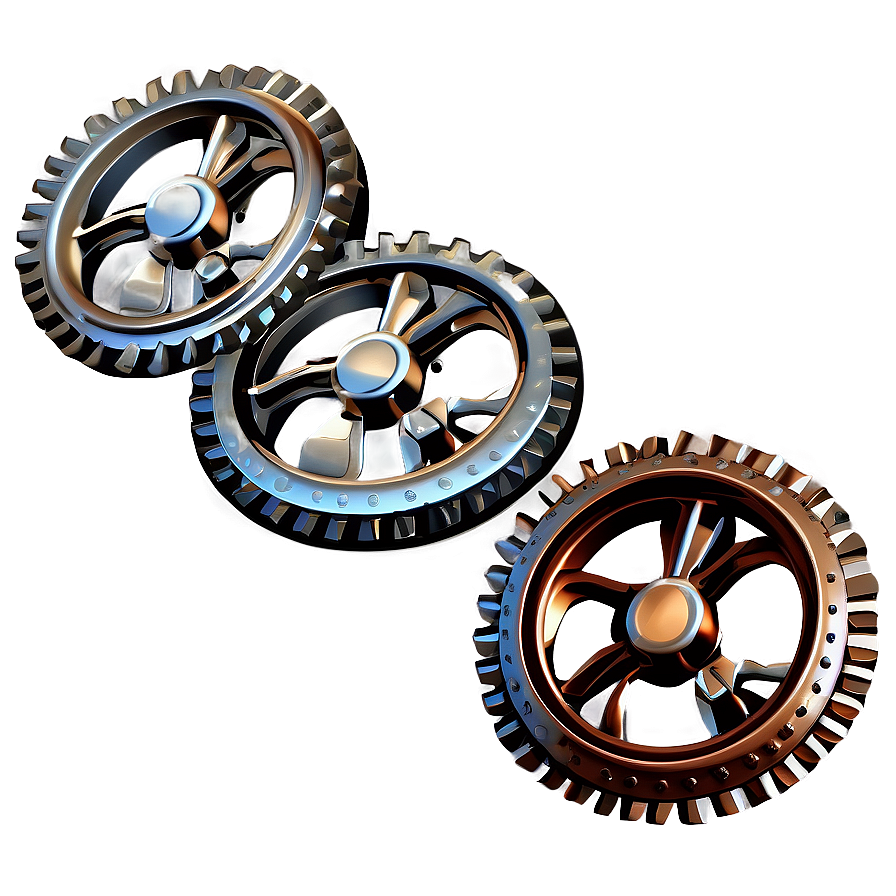 Steampunk Iron Clock Png 73