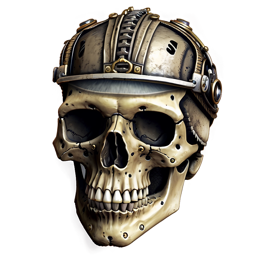 Steampunk Skull Drawing Png A