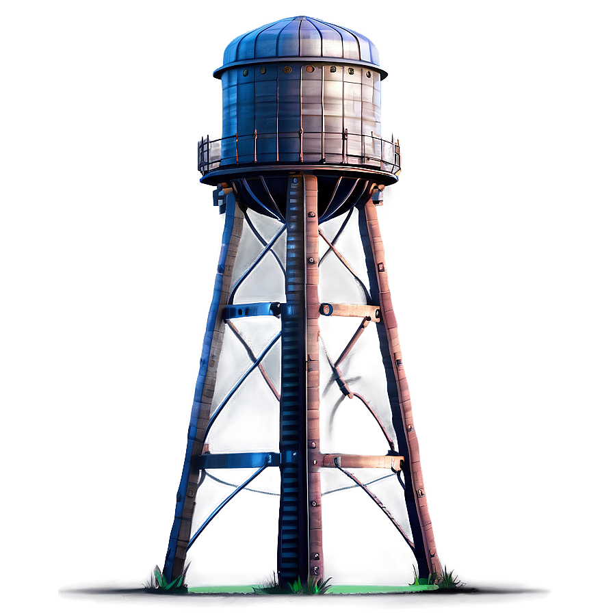 Steampunk Water Tower Png Rtt