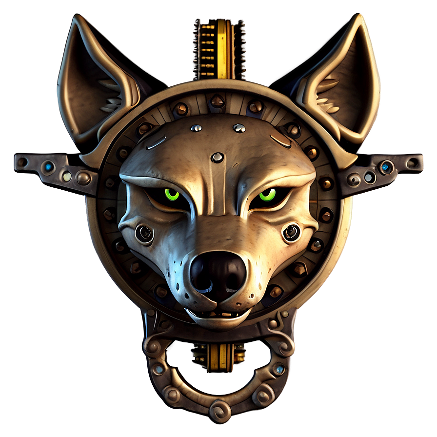 Steampunk Wolf Head Gadget Png Ojo63