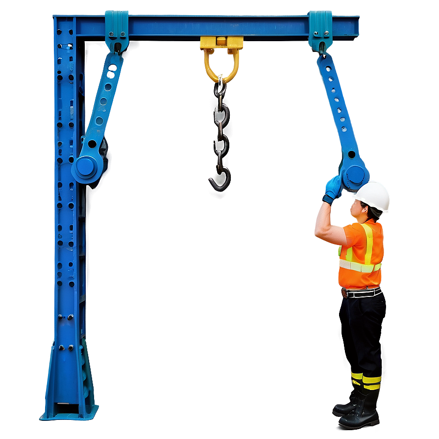 Steel Beam Lifting Png 06282024