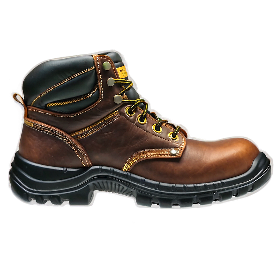 Steel Toe Safety Boot Png 06132024