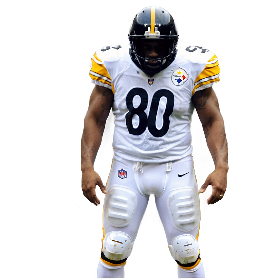 Steelers Football Player PNG 05212024 PNG with transparent background