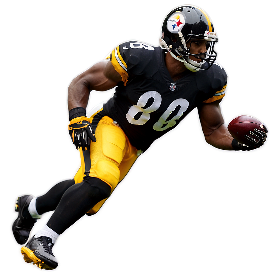Steelers Football Player PNG lvi89 PNG with transparent background