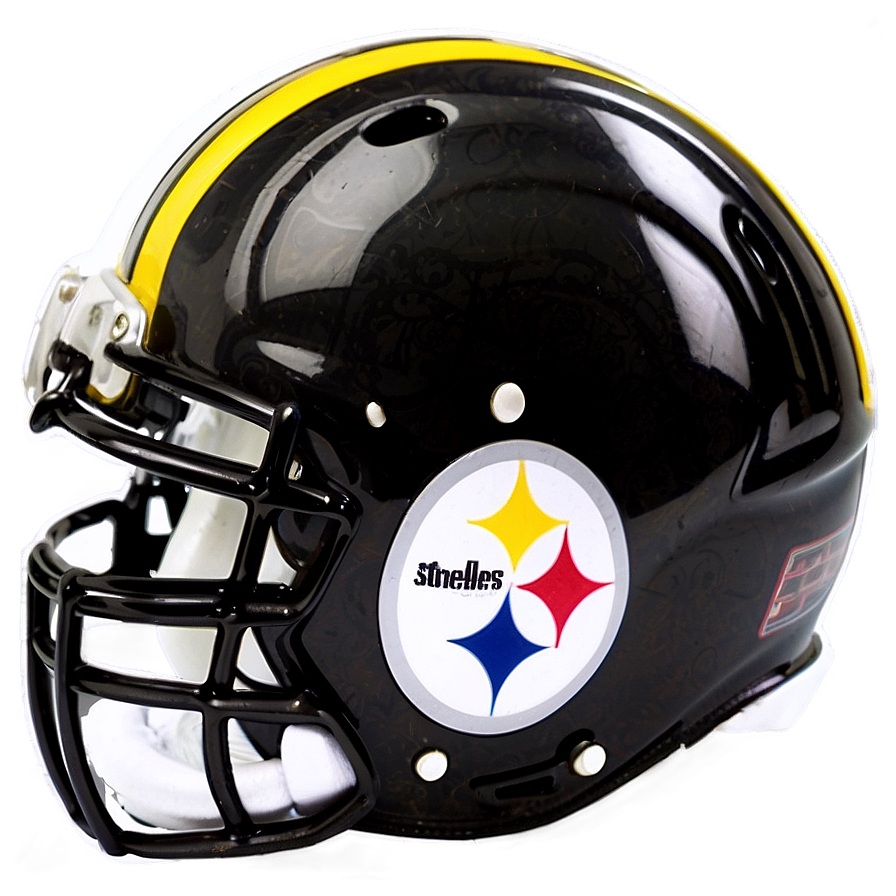 Steelers Helmet For Display Png 58