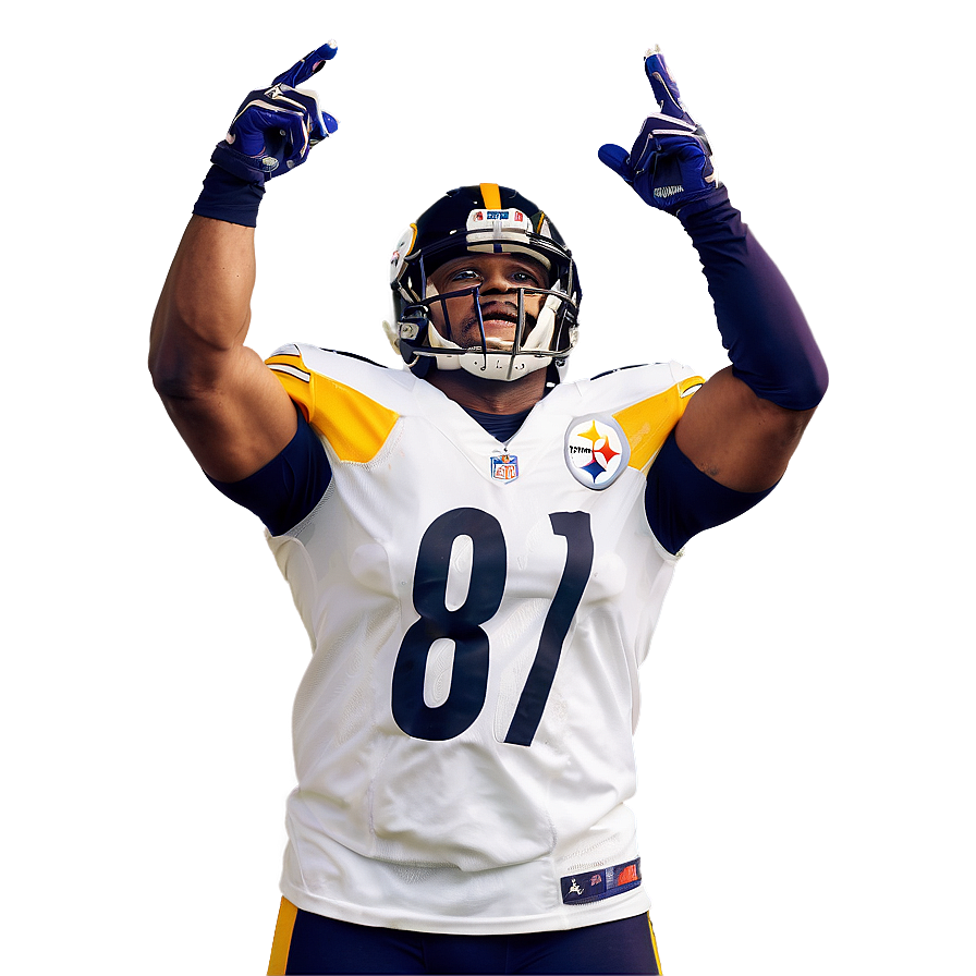 Steelers Touchdown Celebration PNG dse1 PNG with transparent background