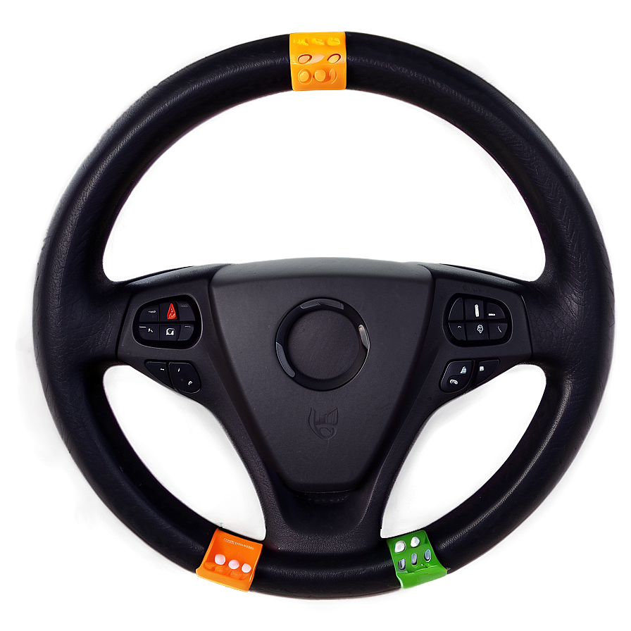 Steering Wheel With Buttons Png 05252024