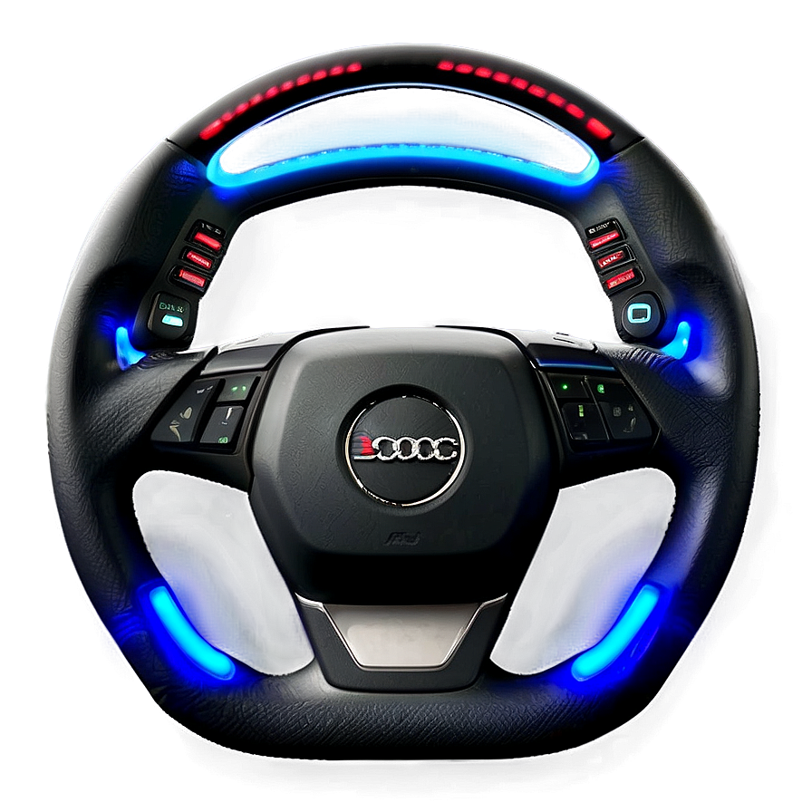 Steering Wheel With Led Display Png 05252024