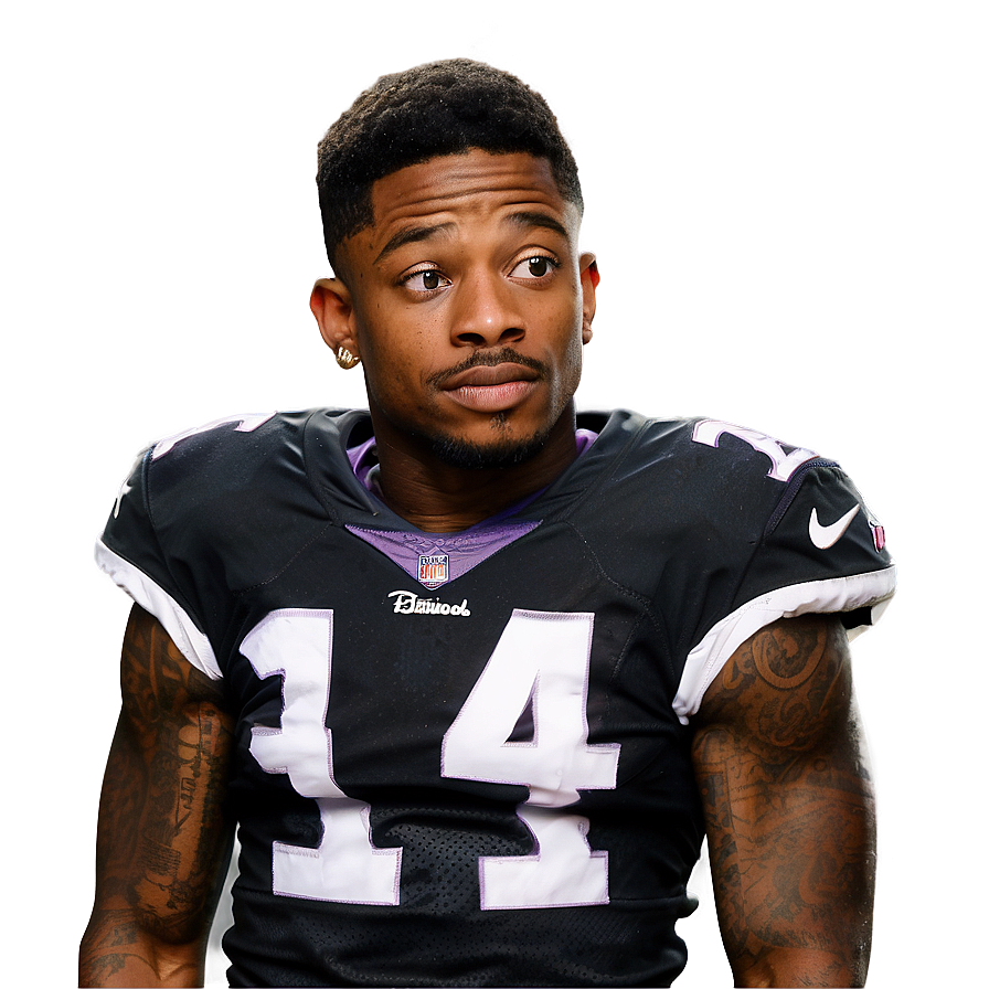 Stefon Diggs Deep Thought Png 94