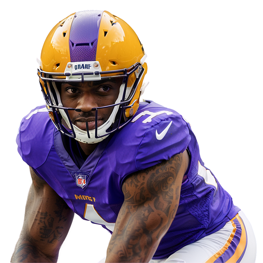 Stefon Diggs Sideline Portrait Png Hkk