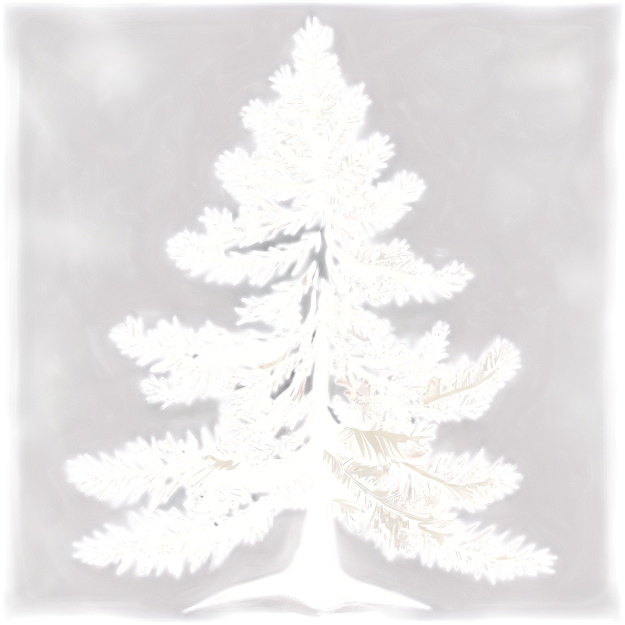 Stencil Of Spruce Tree Silhouette Png Vxt2