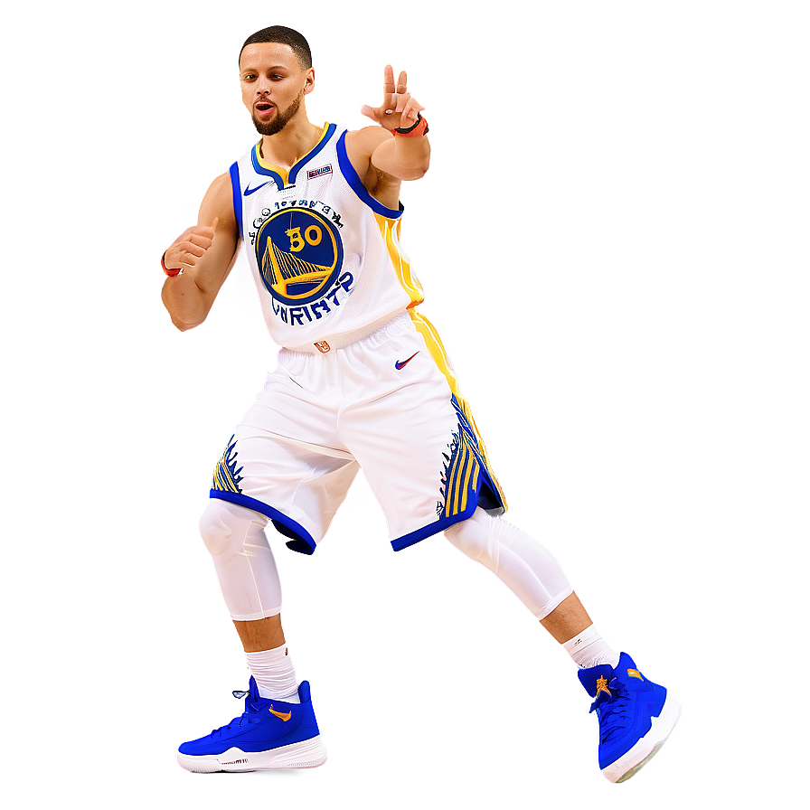 Steph Curry 3-point Celebration Png Clj