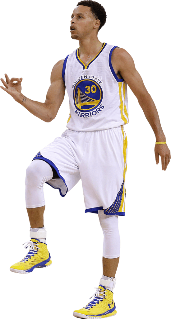 Steph Curry Golden State Warriors Action Pose